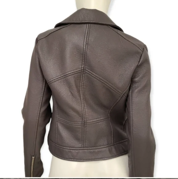 Gray Moto Jacket size Small